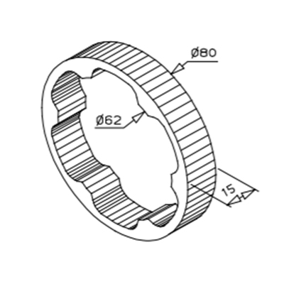 Bague d'écartement 